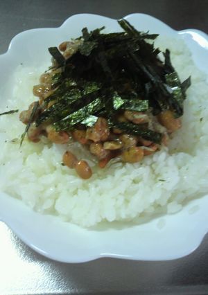 巻かないジャコ納豆酢飯♪-レシピのメイン写真