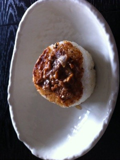 ネギ味噌焼きおにぎり!-レシピのメイン写真