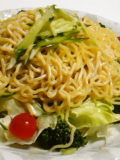 マヨぽんだれのラーメンサラダ(¢ω¢)-レシピのメイン写真