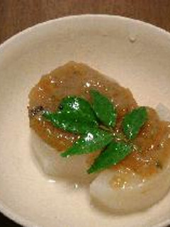 冷やしフロフキ大根木の芽味噌味-レシピのメイン写真