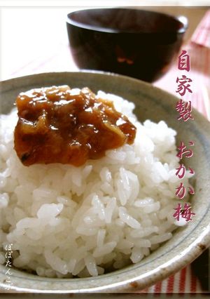 母から教わった✿　自家製　おかか梅　✿-レシピのメイン写真