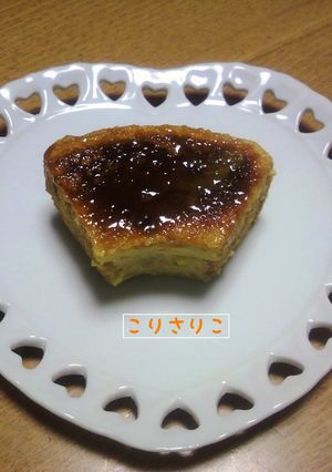 バームクーヘンブリュレ-レシピのメイン写真