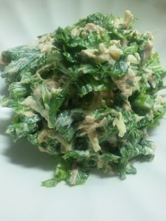 わさび菜のツナマヨ合え-レシピのメイン写真