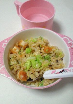 冷蔵庫の余り物で♪洋風炒飯☆-レシピのメイン写真