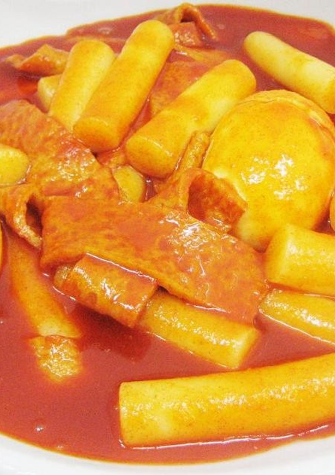 【韓国餅（とっぽき）の甘辛煮】の作り方-レシピのメイン写真