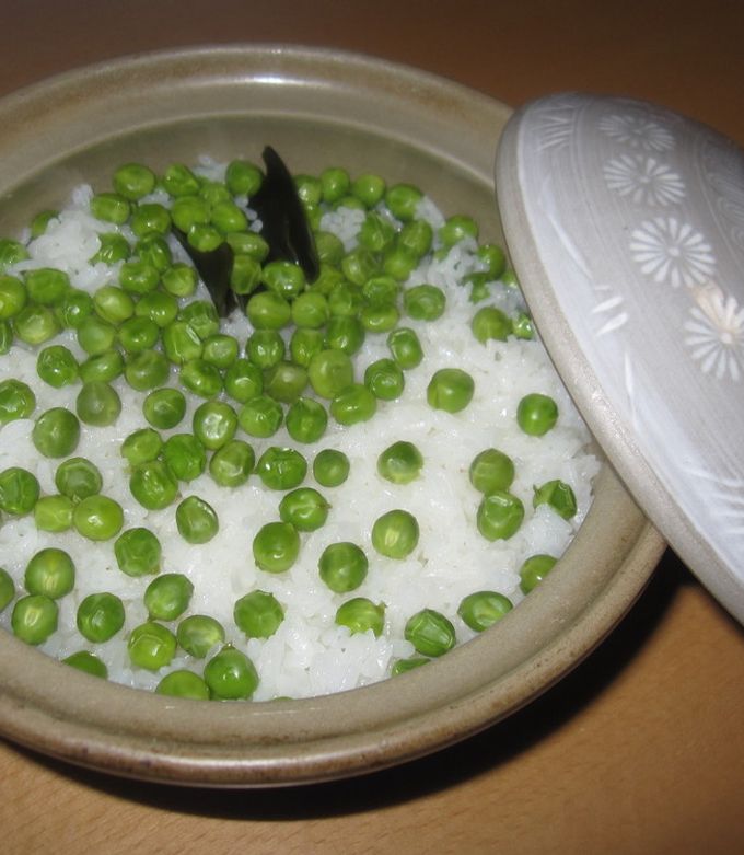 サプライズ！で子供が完食☆土鍋豆ごはん by ぺんぺんママ
