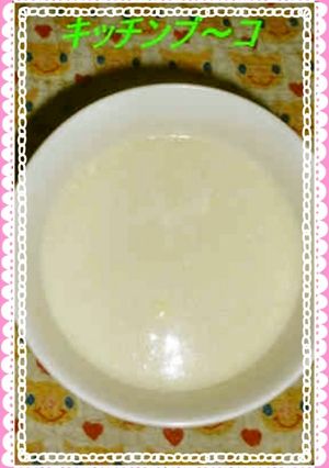 新玉ねぎの冷たいスープ-レシピのメイン写真