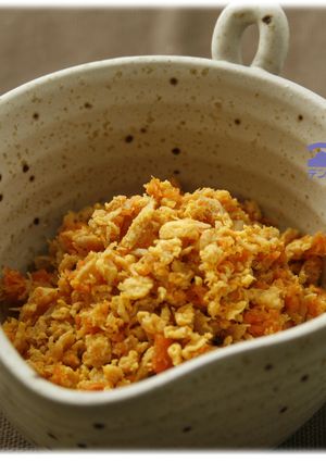 ヘルシーなご飯のおとも、にんじんそぼろ-レシピのメイン写真