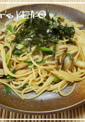 【農家のレシピ】和風きのこスパゲティ-レシピのメイン写真