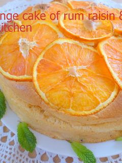 しっとりふわふわ✿大人オレンジケーキ✿-レシピのメイン写真