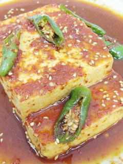 【『木綿豆腐』のヤンニン煮付】の作り方-レシピのメイン写真