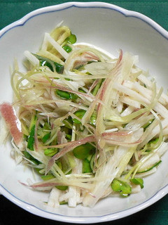 細切り野菜のタラコ風味サラダ-レシピのメイン写真