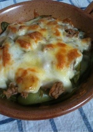 きぬさやのツナマヨチーズ焼き☆-レシピのメイン写真