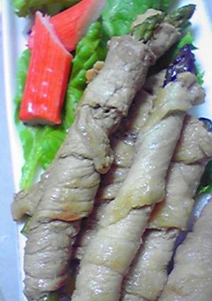 アスパラガスの豚肉巻き巻き-レシピのメイン写真