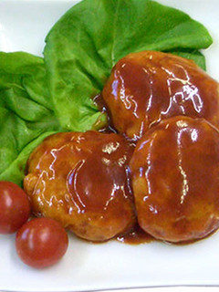おからとこんにゃくで偽物ハンバーグ-レシピのメイン写真