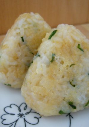 朝食に！チーズ混ぜ焼きおにぎり☆-レシピのメイン写真