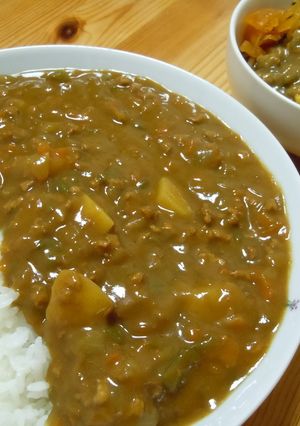 ひき肉やさいカレー-レシピのメイン写真