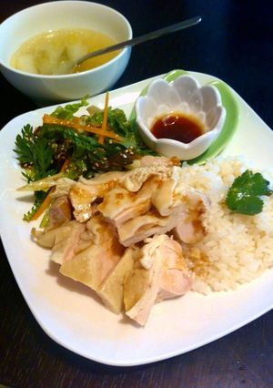 簡単プレート★シンガポールチキンライス-レシピのメイン写真