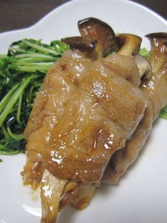 すき焼き風味エリンギ肉まき-レシピのメイン写真