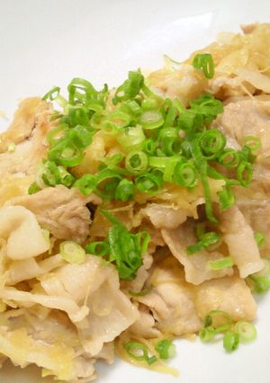 豚肉と千切りキャベツのにんにく醤油炒め-レシピのメイン写真