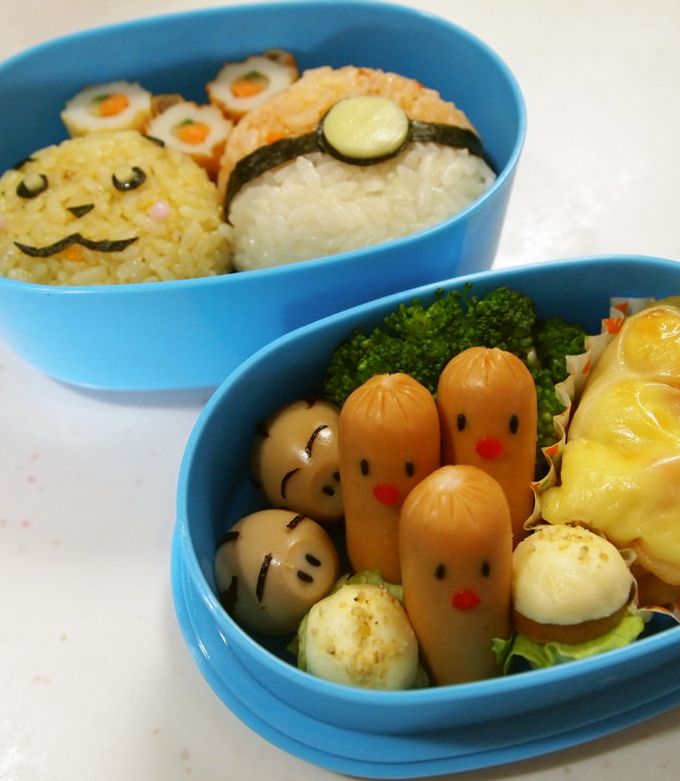 ポケモン☆キャラ弁☆ダグトリオ-レシピのメイン写真