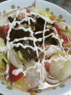 簡単☆さっぱりサラダうどん-レシピのメイン写真