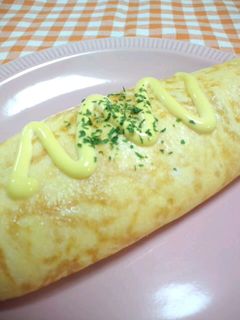 とろ〜り明太マヨチーズオムレツ-レシピのメイン写真