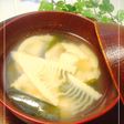 ❀たけのこのお味噌汁❀
