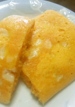 朝だから！ルクエで簡単♪チーズ蒸しパン♪-レシピのメイン写真