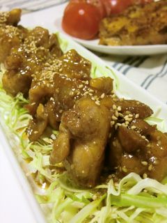 鶏のゴマ塩照り焼き*-レシピのメイン写真
