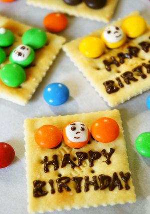 チェブラーシカの食べれるデコカード✿-レシピのメイン写真