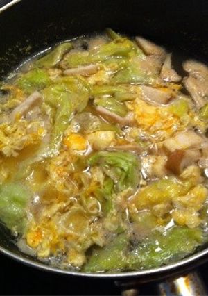 レタスの中華ごまスープ♪-レシピのメイン写真