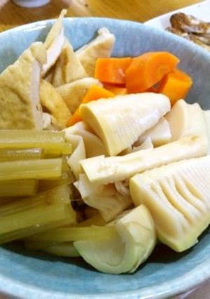 筍とふきと薄揚げをあっさり炊いたん-レシピのメイン写真