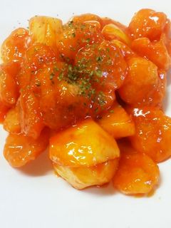 じゃがいもとえびのオーロラ炒め-レシピのメイン写真