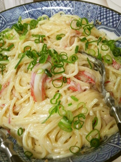 カニカマとマヨネーズの☆チーズパスタ-レシピのメイン写真