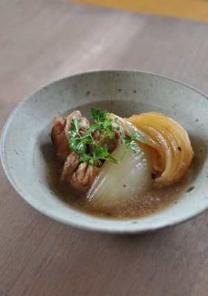 新玉と鶏モモシチュー-レシピのメイン写真