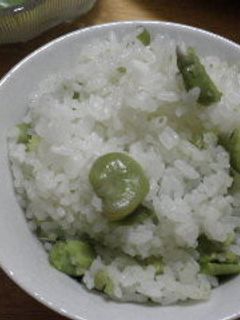 そら豆ご飯♪-レシピのメイン写真