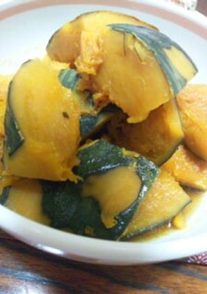 フライパンで簡単♪かぼちゃの煮物-レシピのメイン写真