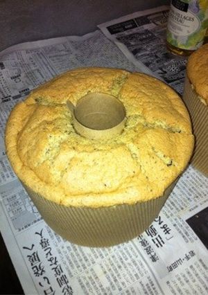 シフォンケーキ-レシピのメイン写真
