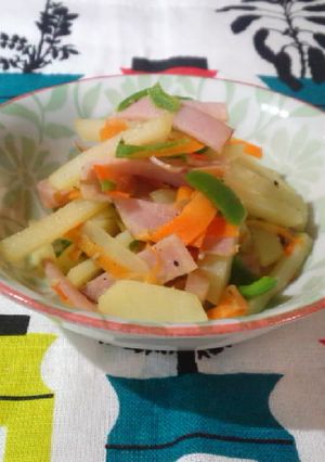 3色野菜のイタリアン風ソテー-レシピのメイン写真