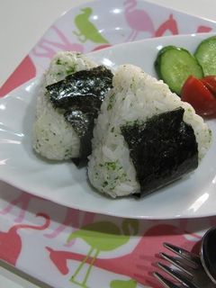 ☆朝食に☆チーズ&しらすおにぎり-レシピのメイン写真