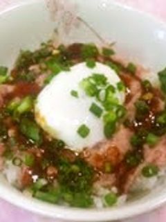 ねぎとろ丼(韓国家庭料理風)-レシピのメイン写真
