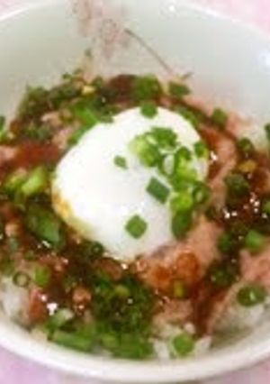 ねぎとろ丼（韓国家庭料理風）-レシピのメイン写真