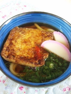 ズボラなキツネうどん-レシピのメイン写真