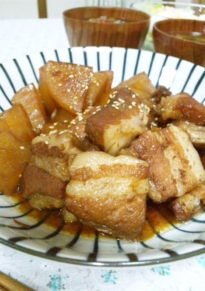 我が家の角煮-レシピのメイン写真
