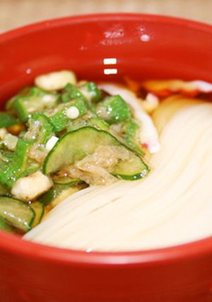 夏野菜かけそうめん 素麺茶屋「千寿亭」-レシピのメイン写真
