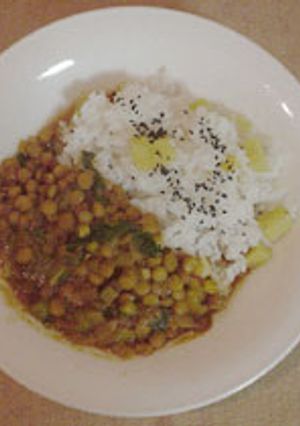 レンズ豆とトマトのカレー-レシピのメイン写真