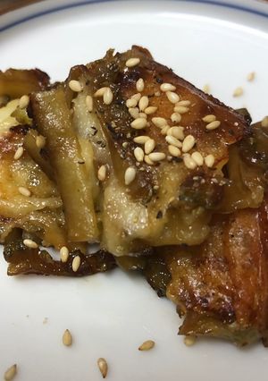 簡単おつまみ🍺ゴーヤと焼けるチーズの砂糖醤油焼き-レシピのメイン写真