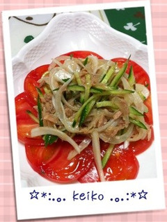 新玉ねぎとツナのサラダ-レシピのメイン写真