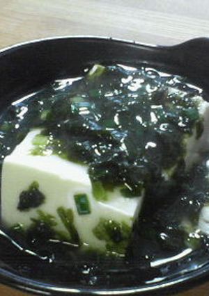 居酒屋風☆豆腐の海苔あんかけ-レシピのメイン写真